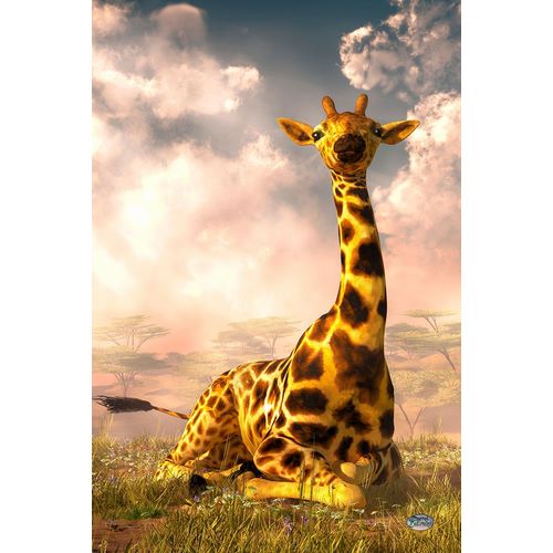 Eskridge, Daniel 아티스트의 Sitting Giraffe작품입니다.