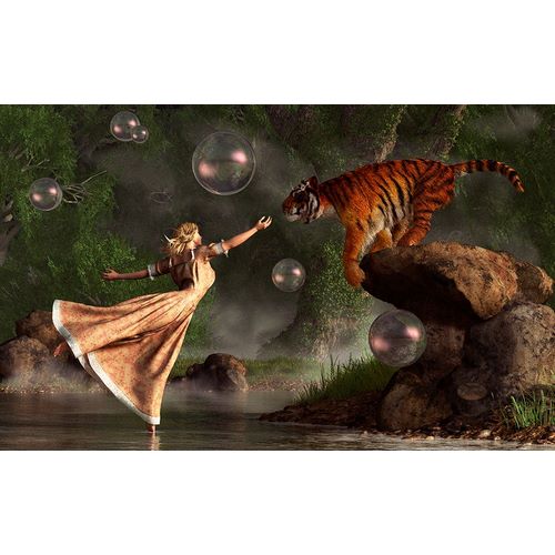 Eskridge, Daniel 아티스트의 Surreal Tiger Bubble Water Dancer작품입니다.