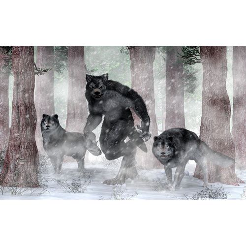 Eskridge, Daniel 아티스트의 Werewolf And Wolves작품입니다.