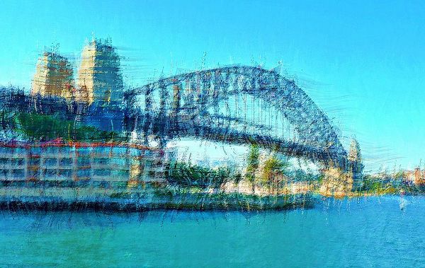 Manlove, David 아티스트의 Sydney Harbour Bridge작품입니다.