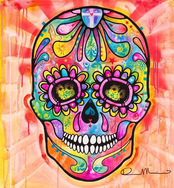 Dean Russo Collection 아티스트의 Sugar Skull - Day of the Dead작품입니다.