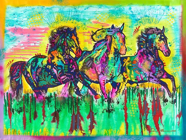 Dean Russo Collection 아티스트의 Three Horses작품입니다.
