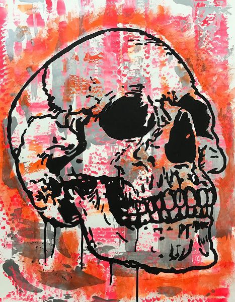 Dean Russo Collection 아티스트의 Orange Skull작품입니다.
