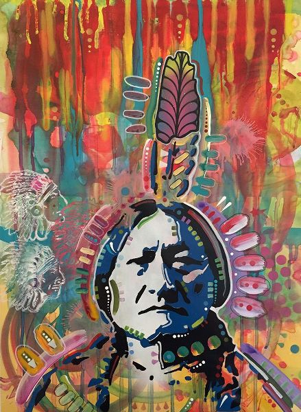 Dean Russo Collection 아티스트의 Sitting Bull red작품입니다.