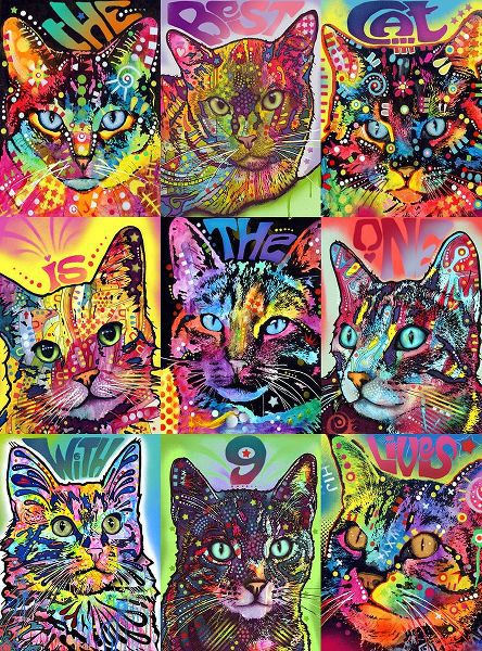 Dean Russo Collection 아티스트의 Nine Up of Cats작품입니다.