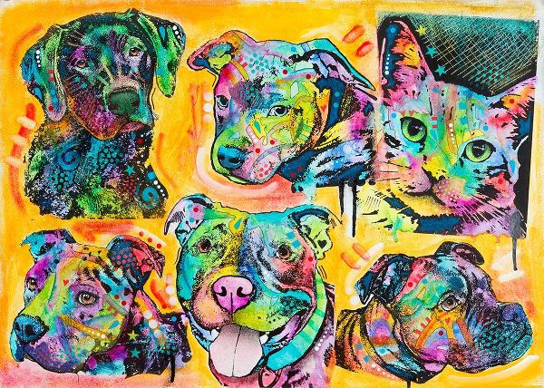 Dean Russo Collection 아티스트의 5 Dogs and a Cat작품입니다.