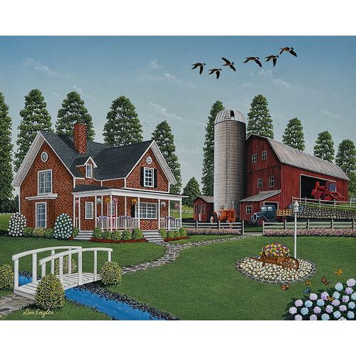 Engler, Don 아티스트의 Farm Home작품입니다.