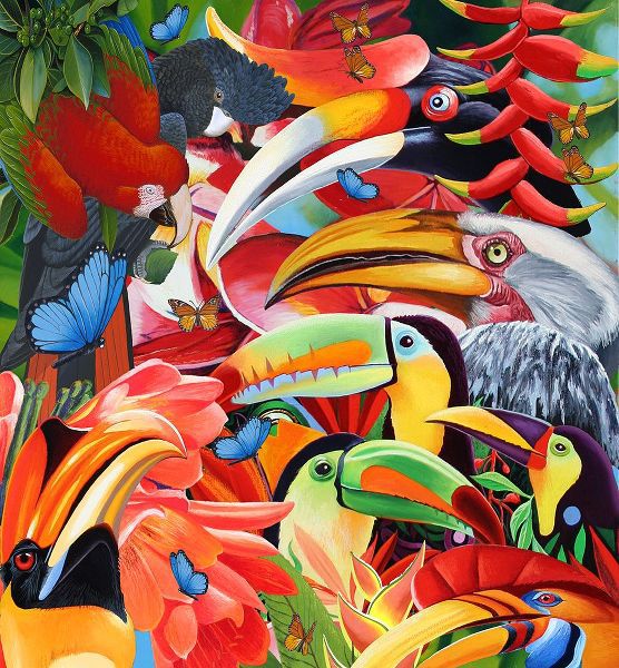 Stevenson, Graeme 아티스트의 Jungle Colours작품입니다.