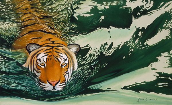 Stevenson, Graeme 아티스트의 Tiger Waters작품입니다.