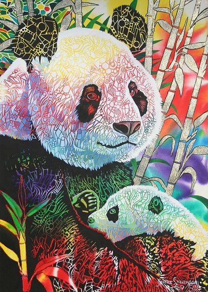 Stevenson, Graeme 아티스트의 Rainbow Panda작품입니다.