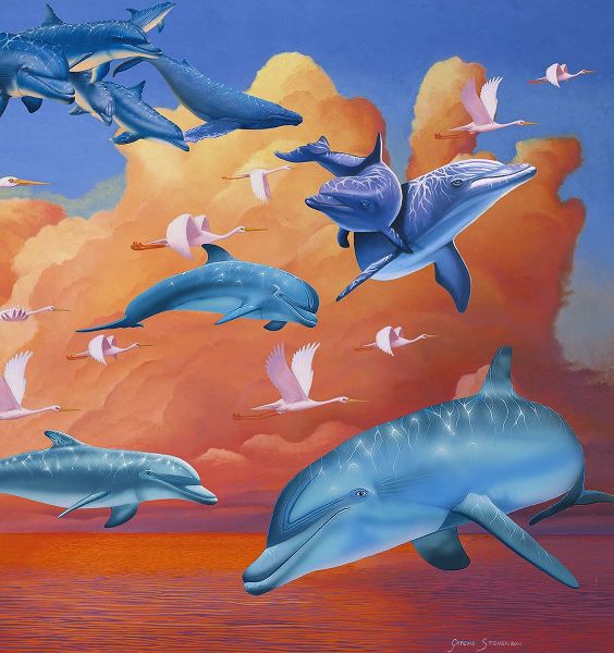Stevenson, Graeme 아티스트의 Dolphins Clouds작품입니다.