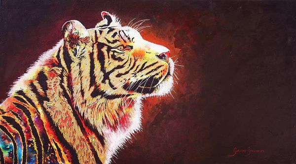 Stevenson, Graeme 아티스트의 Tiger night작품입니다.