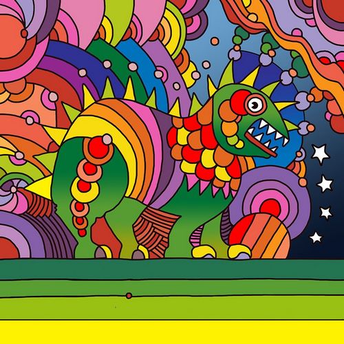 Green, Howie 아티스트의 Pop-Art-Phinn-Monster작품입니다.