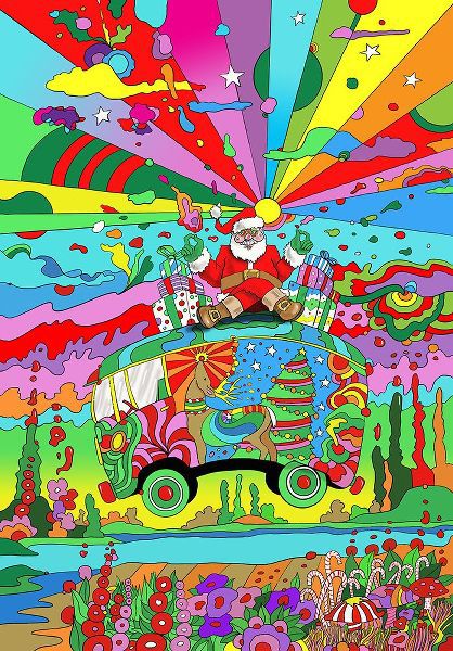 Green, Howie 아티스트의 Santa Hippie Bus작품입니다.