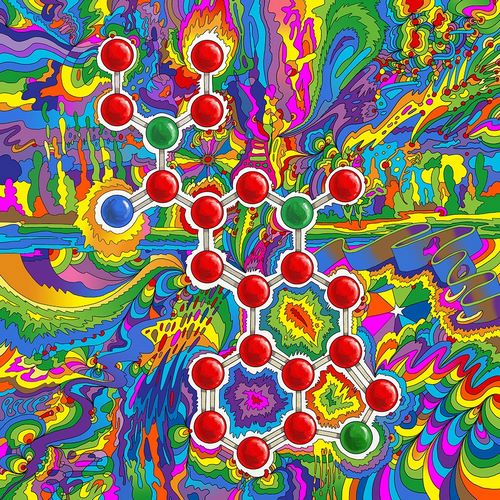 Green, Howie 아티스트의 LSD Molecule작품입니다.