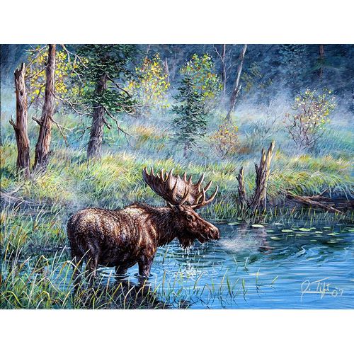 Tift, Jeff 아티스트의 Moose Painting 1작품입니다.