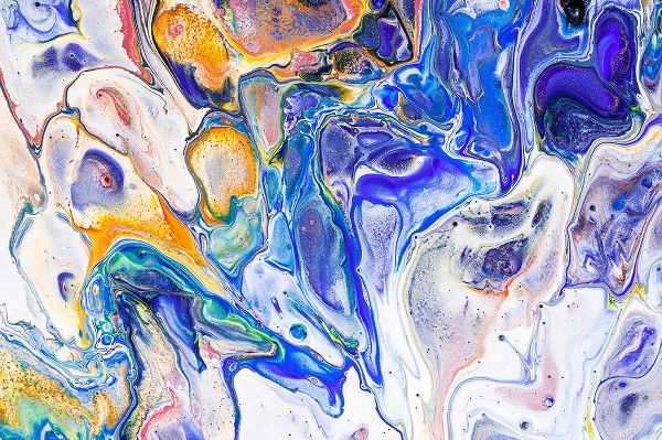 Jenny Rainbow Fine Art 아티스트의 Fluid Acrylic Colorful Night Dreams 3작품입니다.