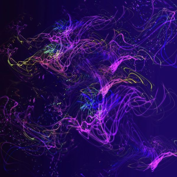 Jenny Rainbow Fine Art 아티스트의 Galaxies Magenta Lights on Purple작품입니다.