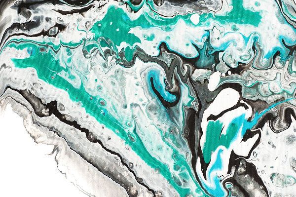 Jenny Rainbow Fine Art 아티스트의 Fluid Acrylic On Emerald Waves작품입니다.