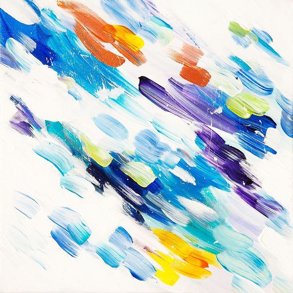 Jenny Rainbow Fine Art 아티스트의 Acrylic Painting Colorful Rain작품입니다.