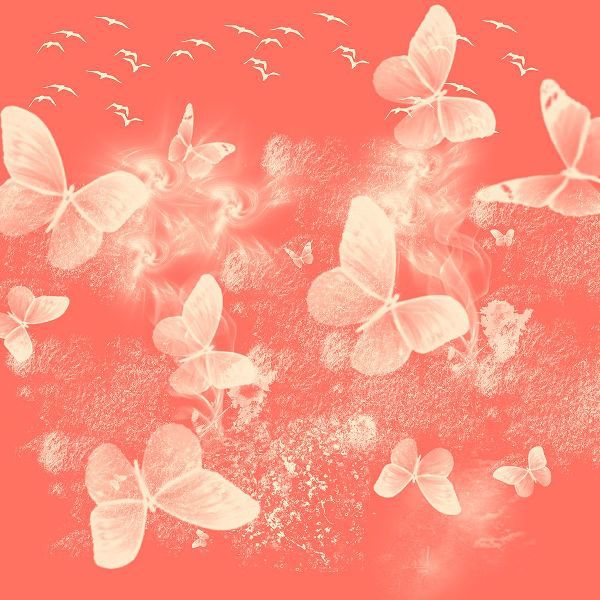 Jenny Rainbow Fine Art 아티스트의 Digital Art Flight of Butterflies작품입니다.