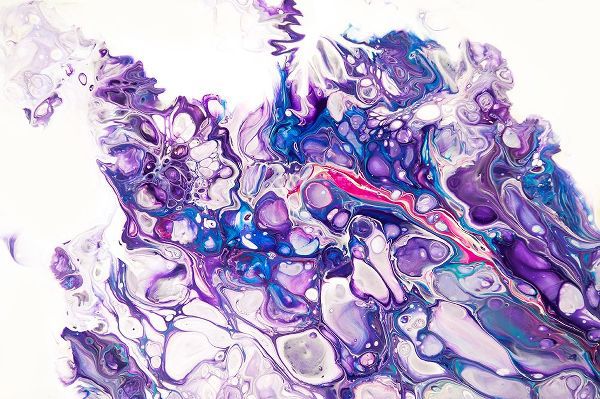 Jenny Rainbow Fine Art 아티스트의 Fluid Acrylic Purple Fantasy작품입니다.