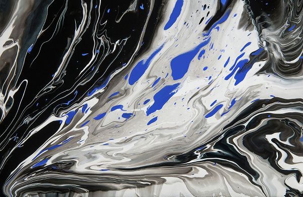 Jenny Rainbow Fine Art 아티스트의 Fluid Acrylic Night Over Ocean 1작품입니다.