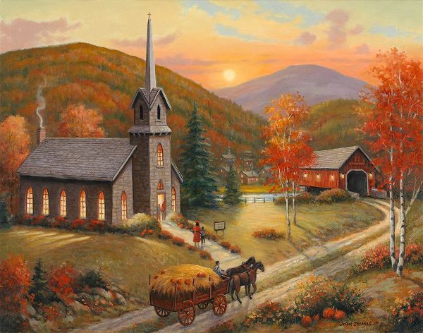 Zaccheo, John 아티스트의 Autumn In Vermont작품입니다.