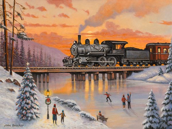 Zaccheo, John 아티스트의 Railroad on the Ice Bridge작품입니다.