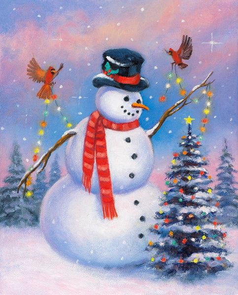 Zaccheo, John 아티스트의 Snowman Decorating the Tree작품입니다.
