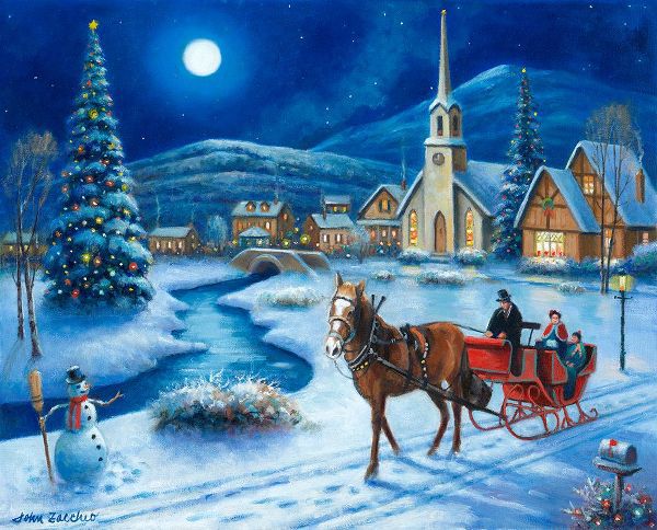 Zaccheo, John 아티스트의 Christmas Sleigh Ride작품입니다.
