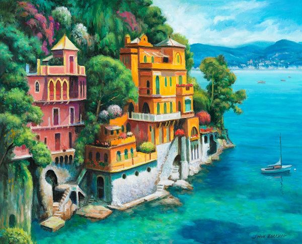Zaccheo, John 아티스트의 Domina Beach Portofino Italy작품입니다.