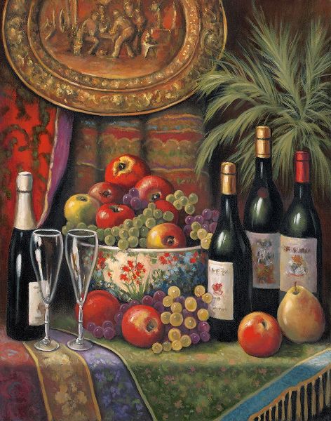 Zaccheo, John 아티스트의 Wine And Floral 1작품입니다.