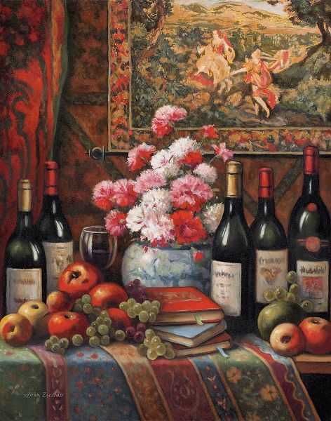 Zaccheo, John 아티스트의 Wine And Floral 4작품입니다.
