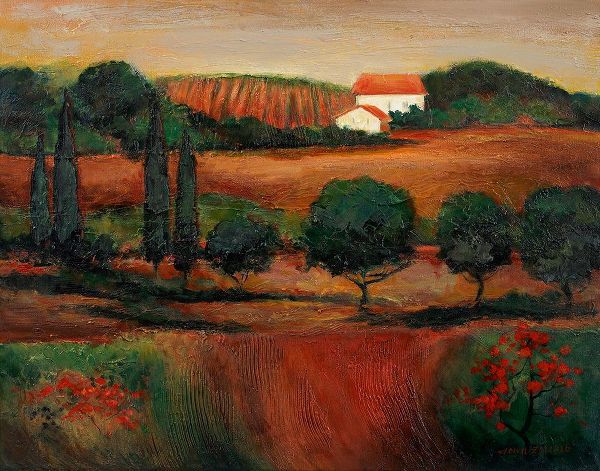 Zaccheo, John 아티스트의 Crimson Light In Tuscany작품입니다.