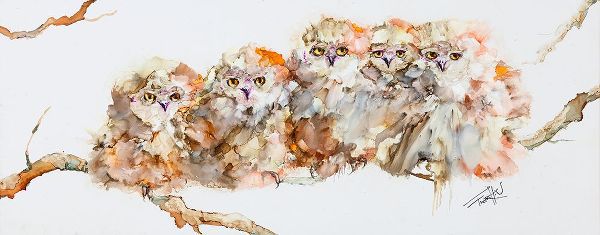 Art by Leslie Franklin 아티스트의 Owl You Need is Love작품입니다.