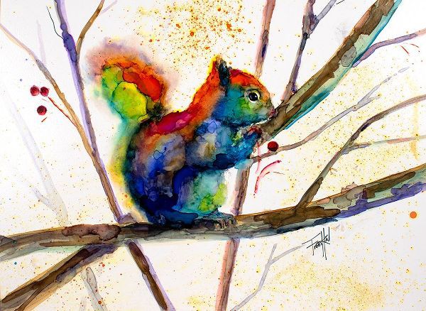 Art by Leslie Franklin 아티스트의 Squirreled Away작품입니다.