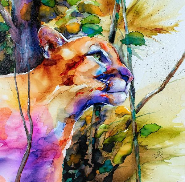 Art by Leslie Franklin 아티스트의 Puma Concolor작품입니다.