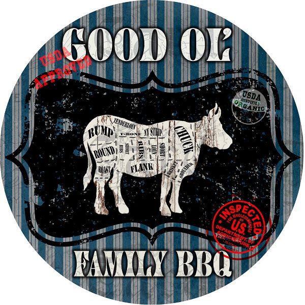 LightBoxJournal 아티스트의 Good Ol Family BBQ Round Cow작품입니다.