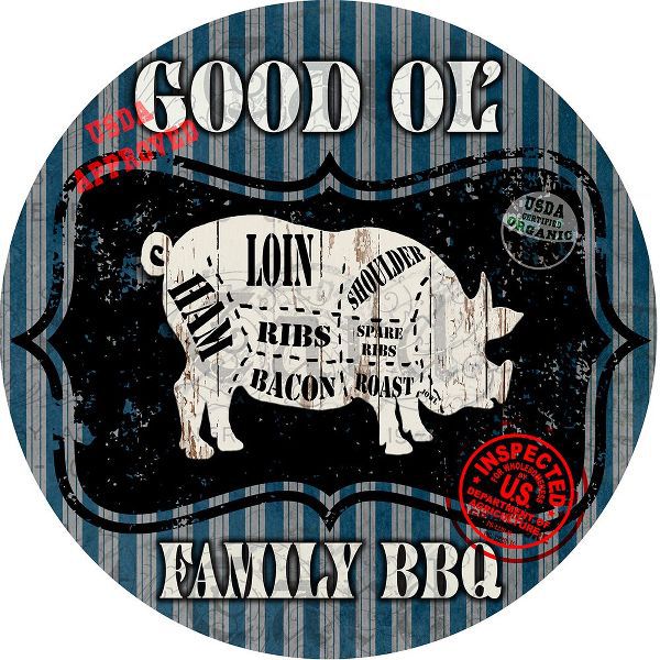 LightBoxJournal 아티스트의 Good Ol Family BBQ Round Pig작품입니다.