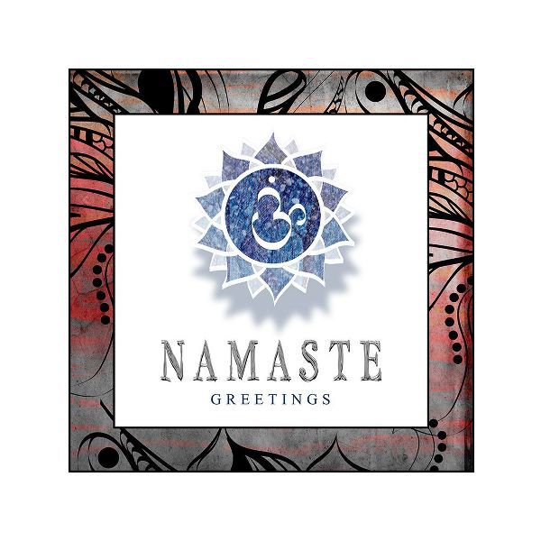 LightBoxJournal 아티스트의 Chakras Yoga Framed Namaste V2작품입니다.