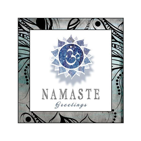 LightBoxJournal 아티스트의 Chakras Yoga Framed Namaste V3작품입니다.
