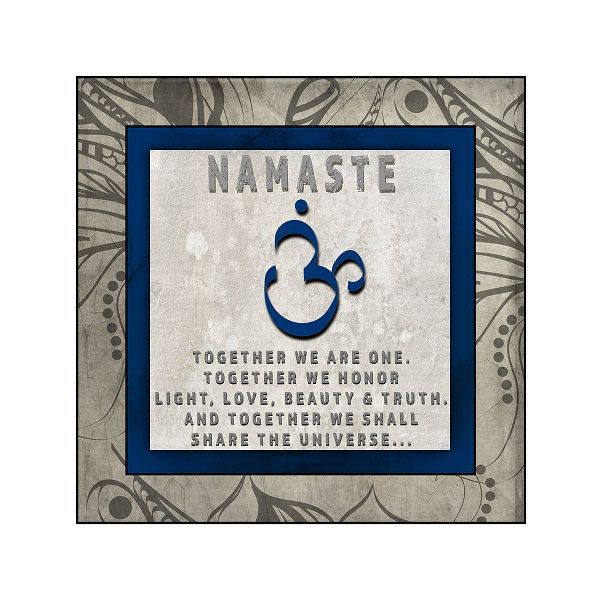 LightBoxJournal 아티스트의 Chakras Yoga Tile Namaste V4작품입니다.