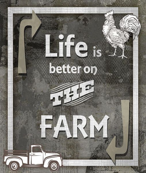LightBoxJournal 아티스트의 Farm Sign_Farm Sweet Farm 2작품입니다.