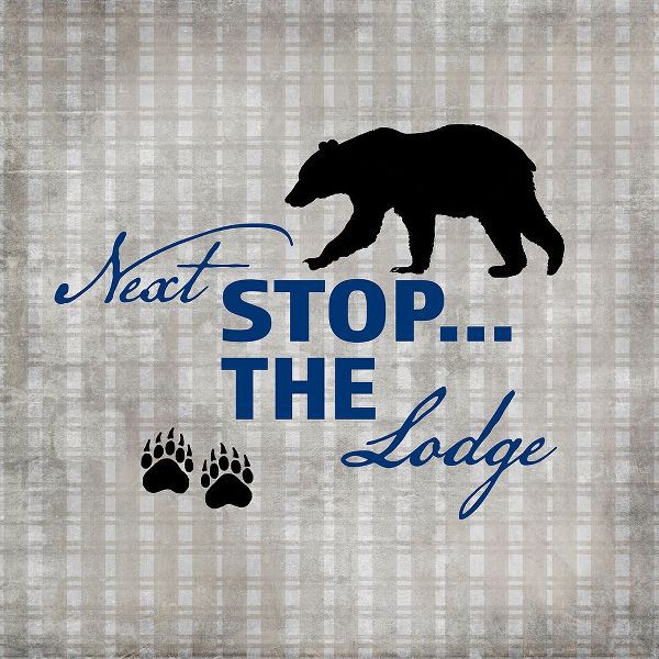 LightBoxJournal 아티스트의 Blue Bear Lodge Sign 02작품입니다.