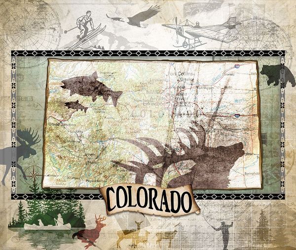 LightBoxJournal 아티스트의 Vintage State Colorado작품입니다.
