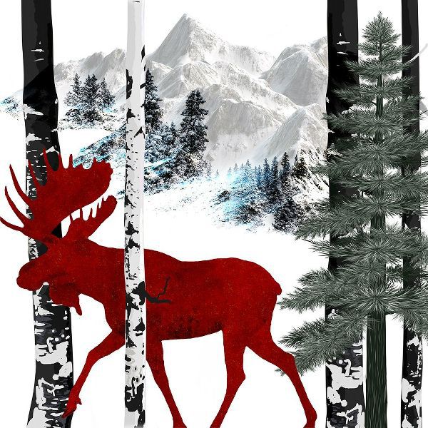 LightBoxJournal 아티스트의 Winter Moose작품입니다.