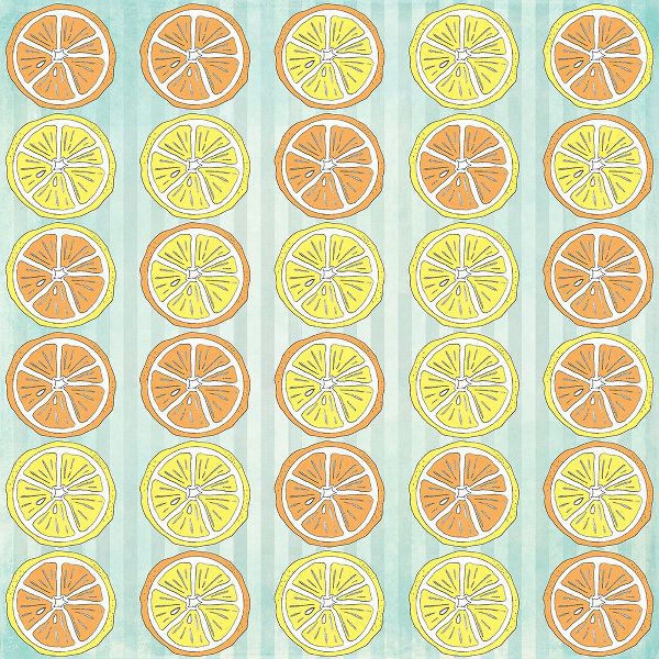 LightBoxJournal 아티스트의 Summer time Lemon Pattern 2작품입니다.