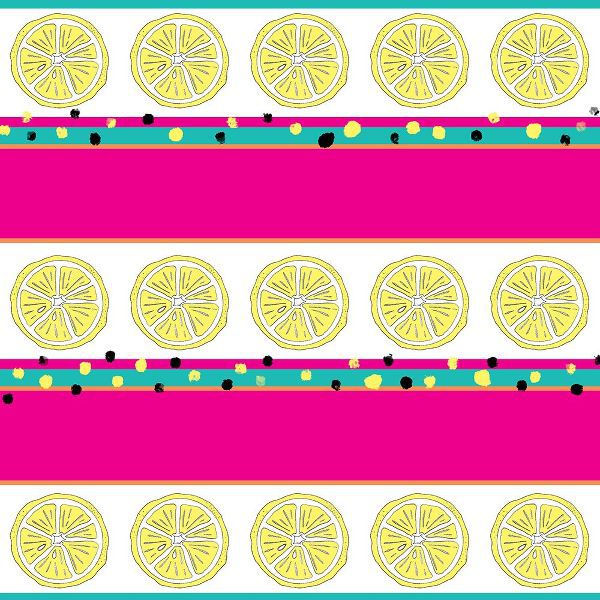 LightBoxJournal 아티스트의 Summer time Lemon Pattern 3작품입니다.
