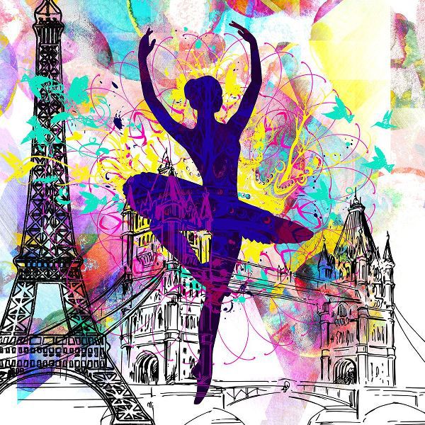 LightBoxJournal 아티스트의 London Ballerina Silhouette 01작품입니다.